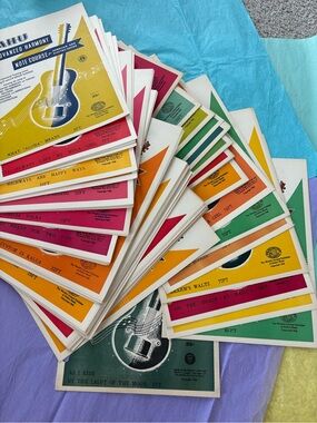 Oahu Advanced Note Course Hawaiian/Steel Guitar set -lot of 75